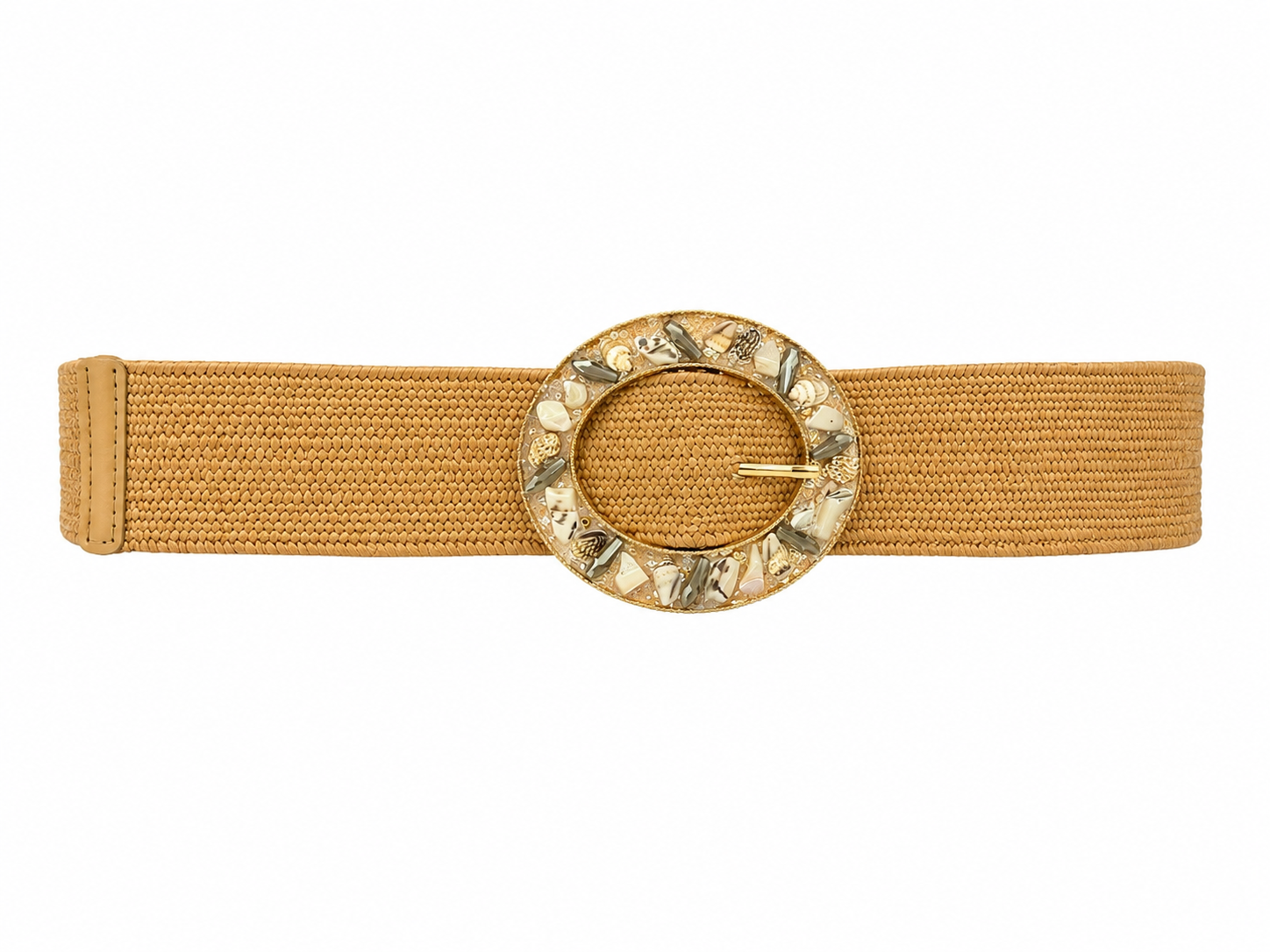 SHELL BUCKLE BELT
