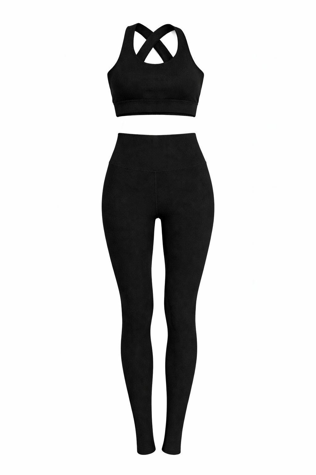 RIBBED SCULPT TWO PIECES SET