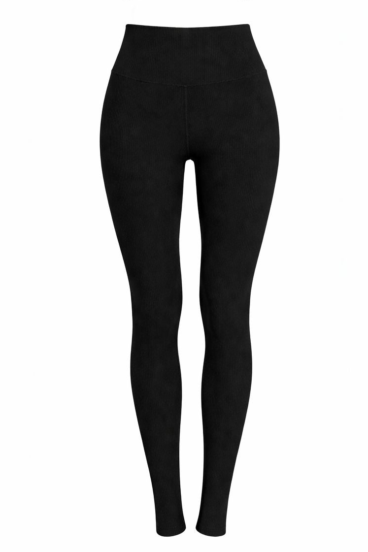 RIBBED SCULPT HIGH WAIST LEGGINGS