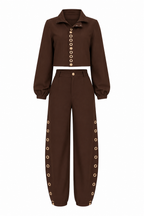 BUTTON DETAIL TWO-PIECE SET