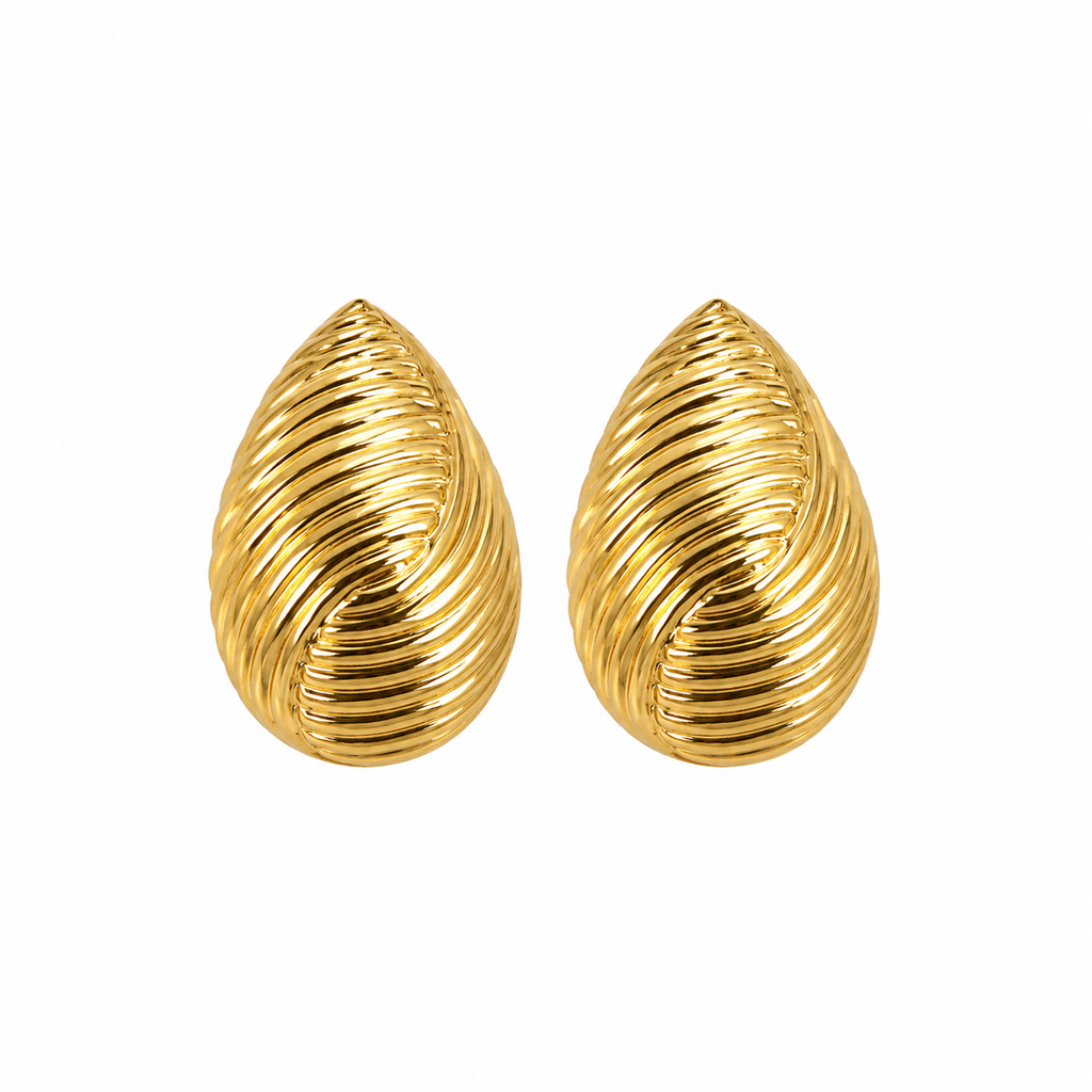 GOLDEN SWIRL EARRINGS