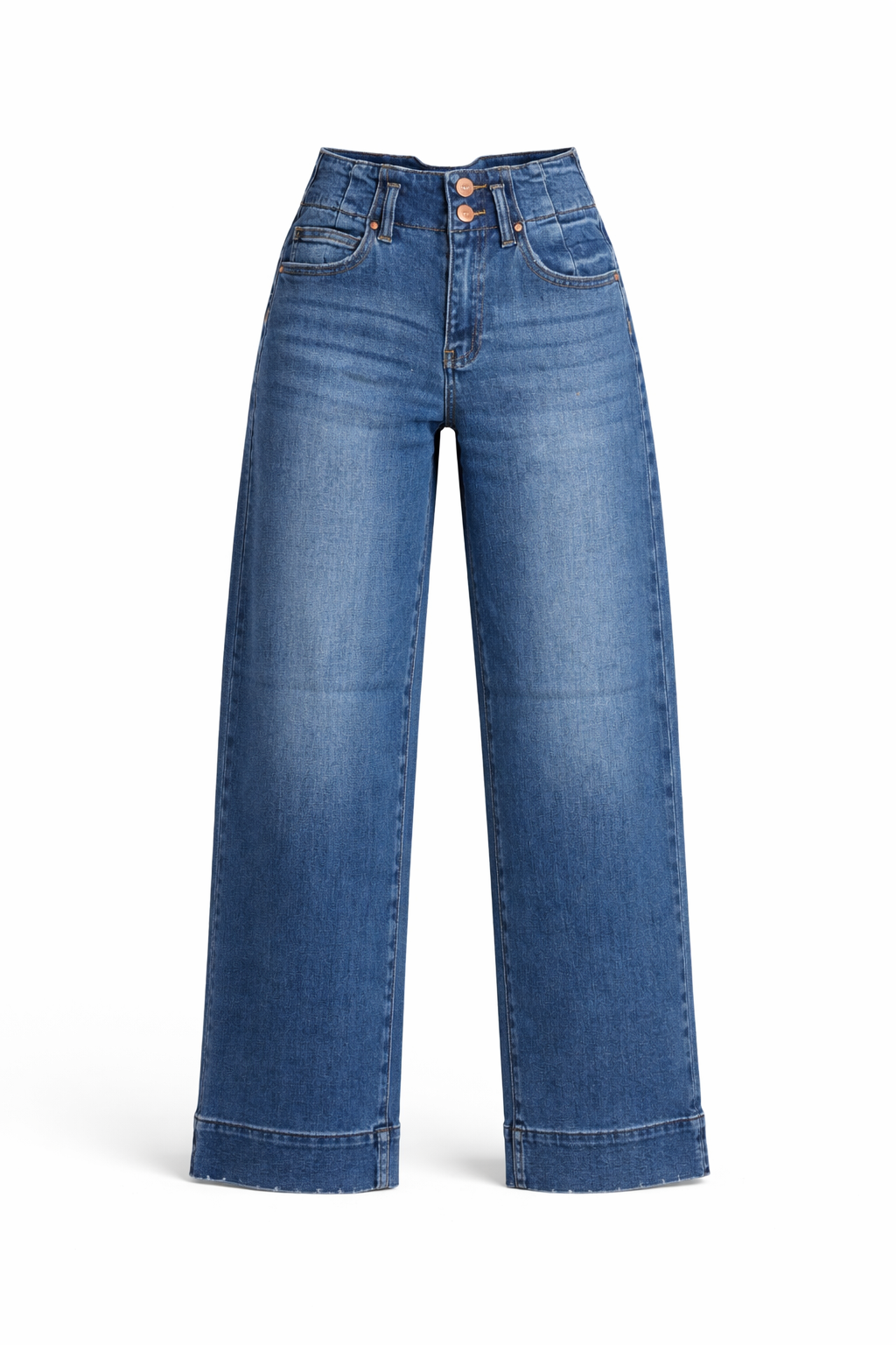 HIGH-RISE STRAIGHT JEANS