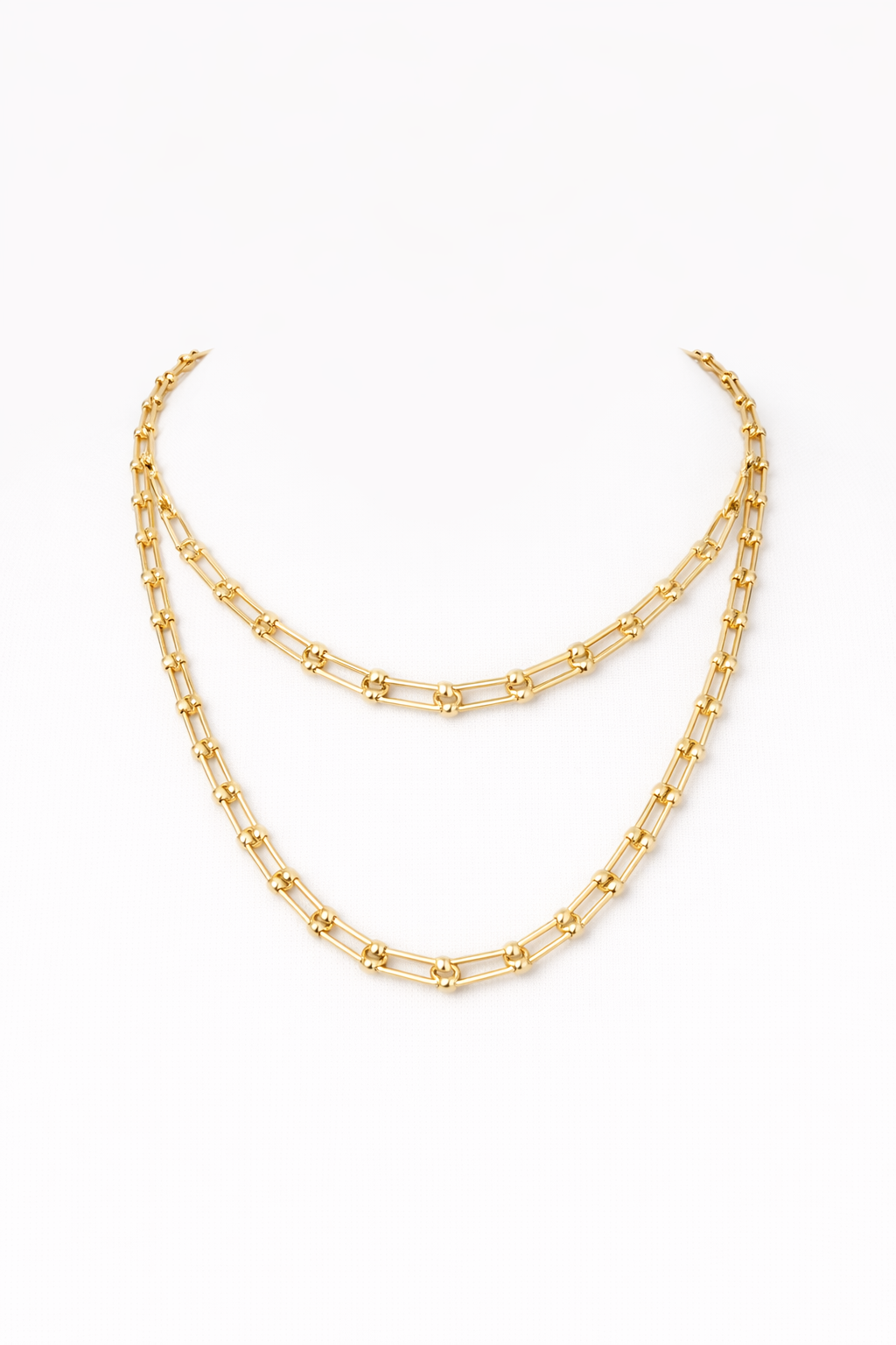 PAPERCLIP CHAIN NECKLACE