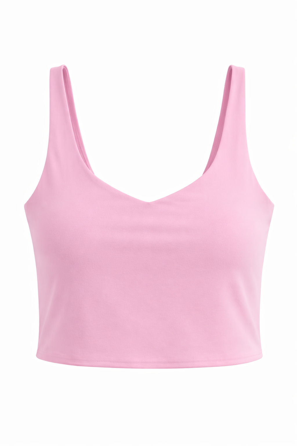 SOFT PINK STRETCH TANK TOP