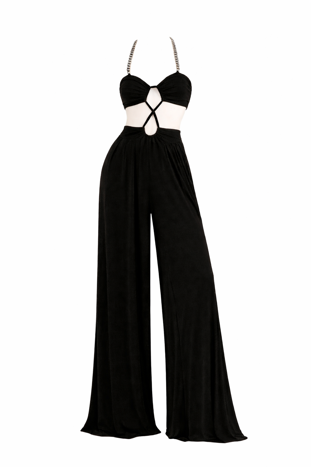 SILVER CHAIN JUMPSUIT