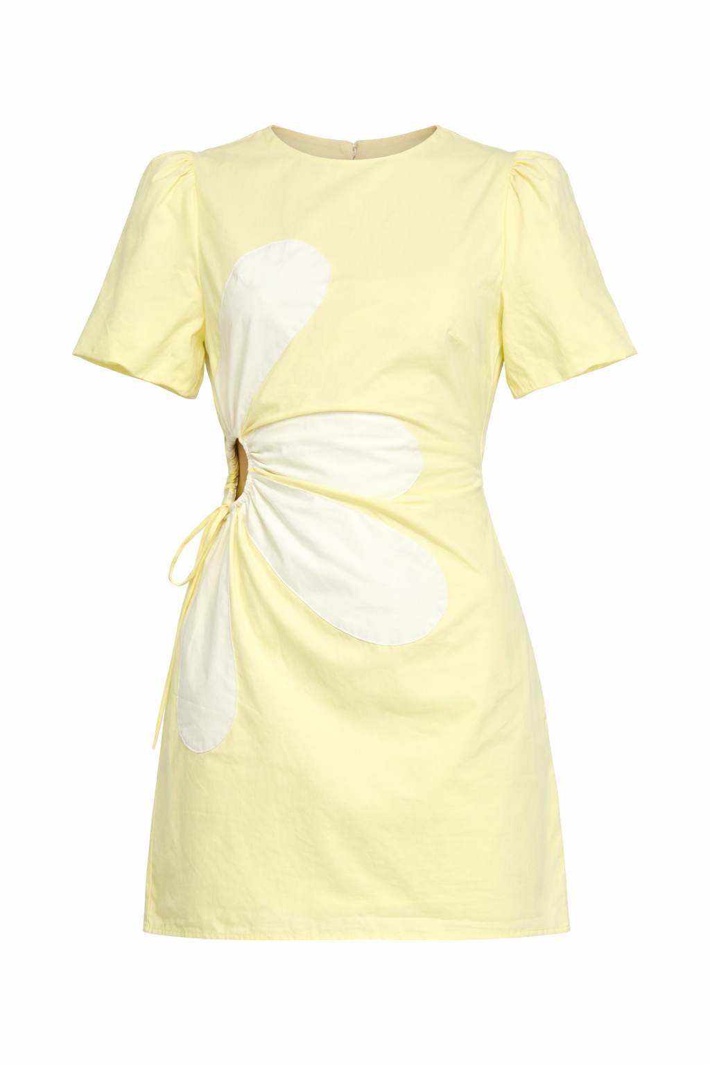 FLOWER DETAIL DRESS