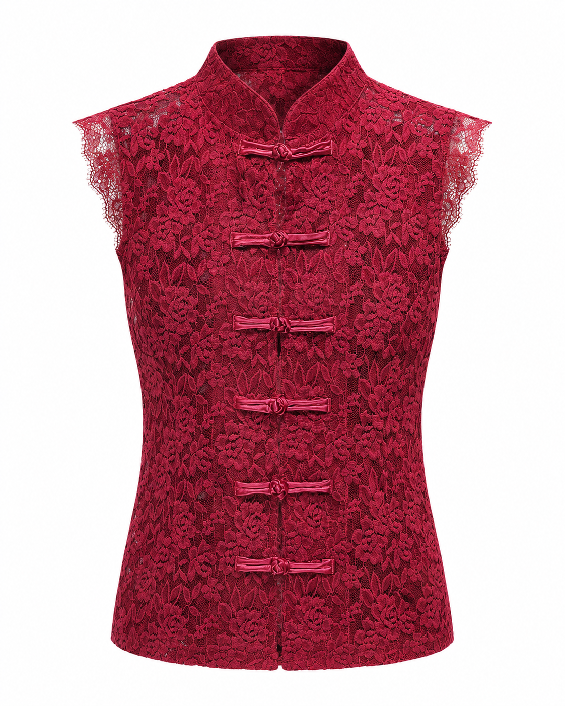 ORIENTAL LACE VEST