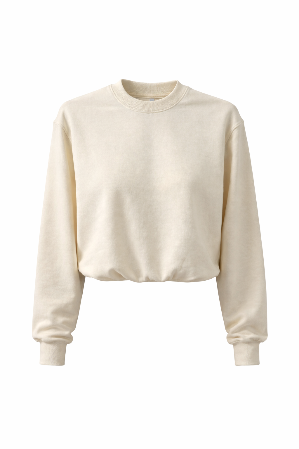 ESSENTIAL CROPPED SWEATER