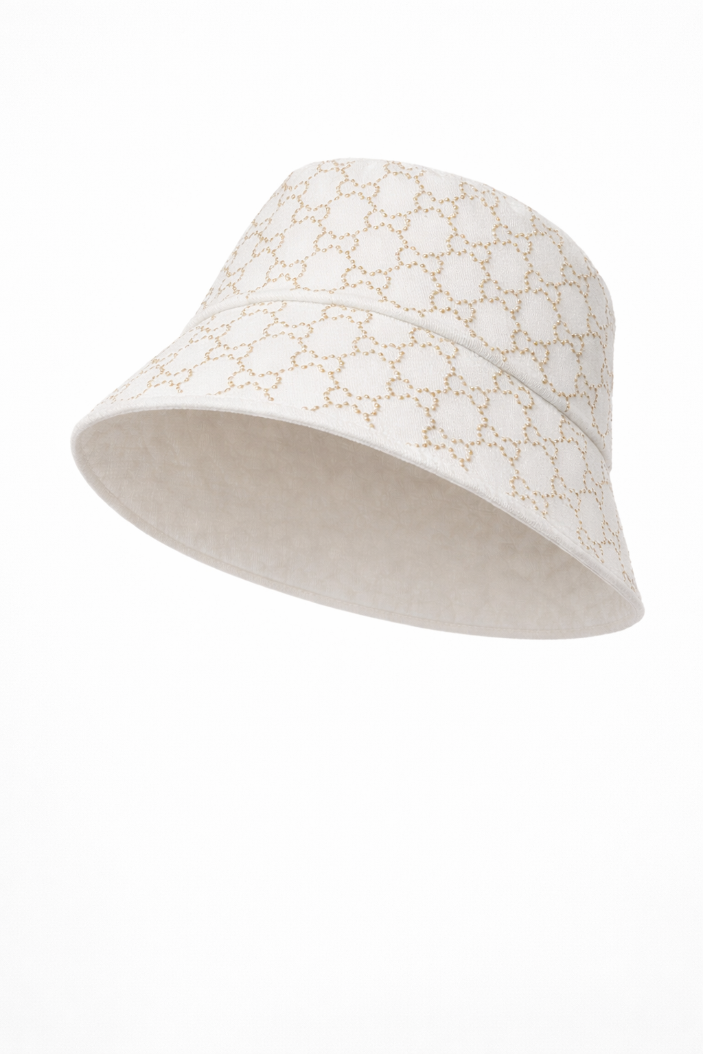 GOLDEN PATTERN BUCKET HAT