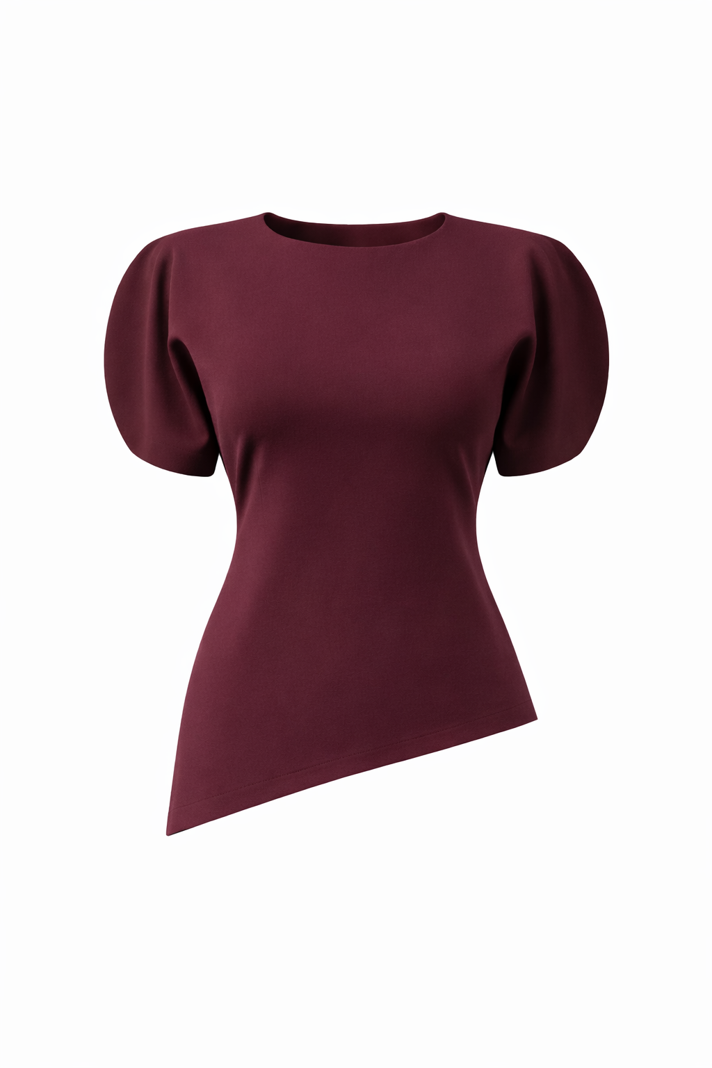 MIDNIGHT SCULPTED SLEEVE BLOUSE