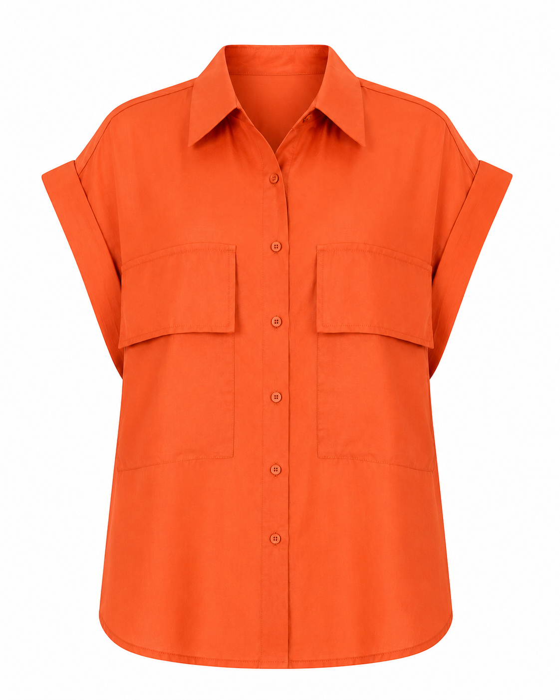 UTILITY POCKET BUTTON-UP SHIRT