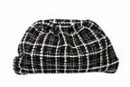 BORDEAUX TWEED CLUTCH