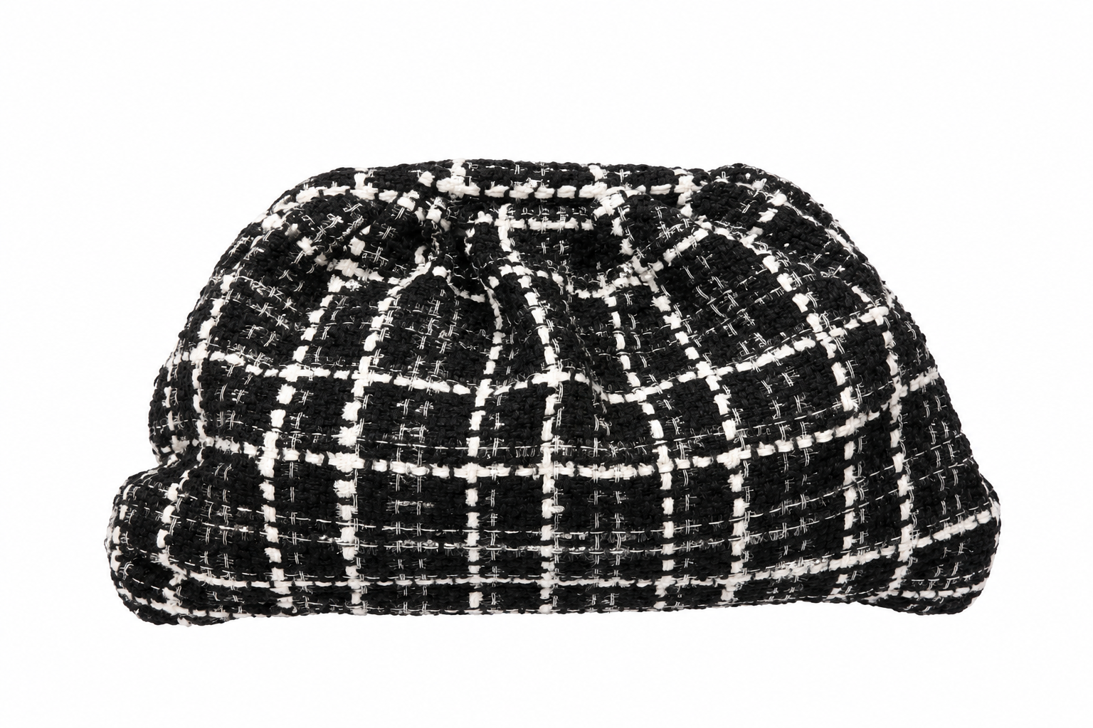 BORDEAUX TWEED CLUTCH