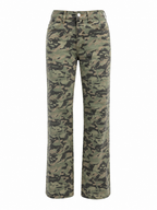 CAMO WIDE LEG JEANS