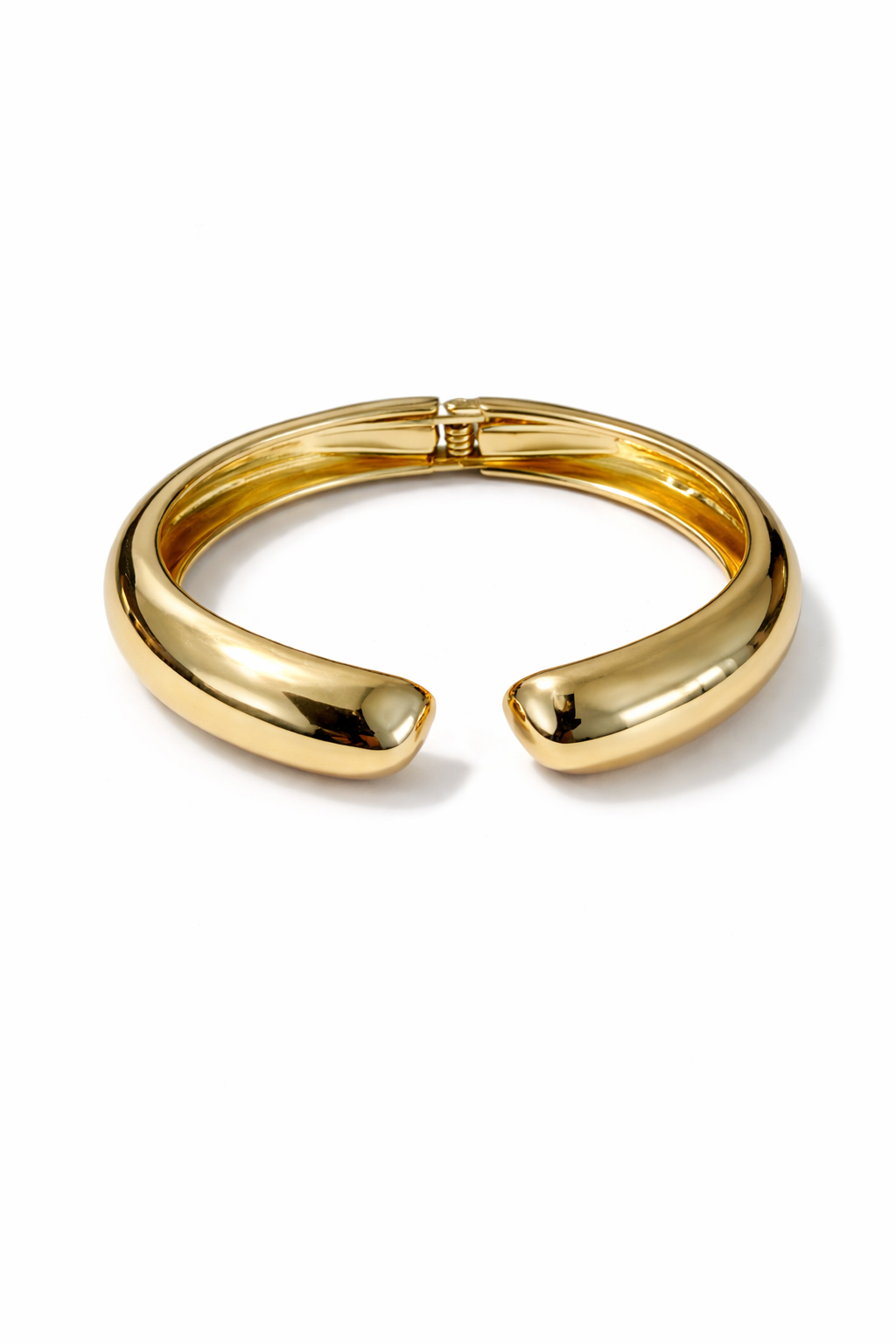 SLEEK GOLD CUFF BRACELET