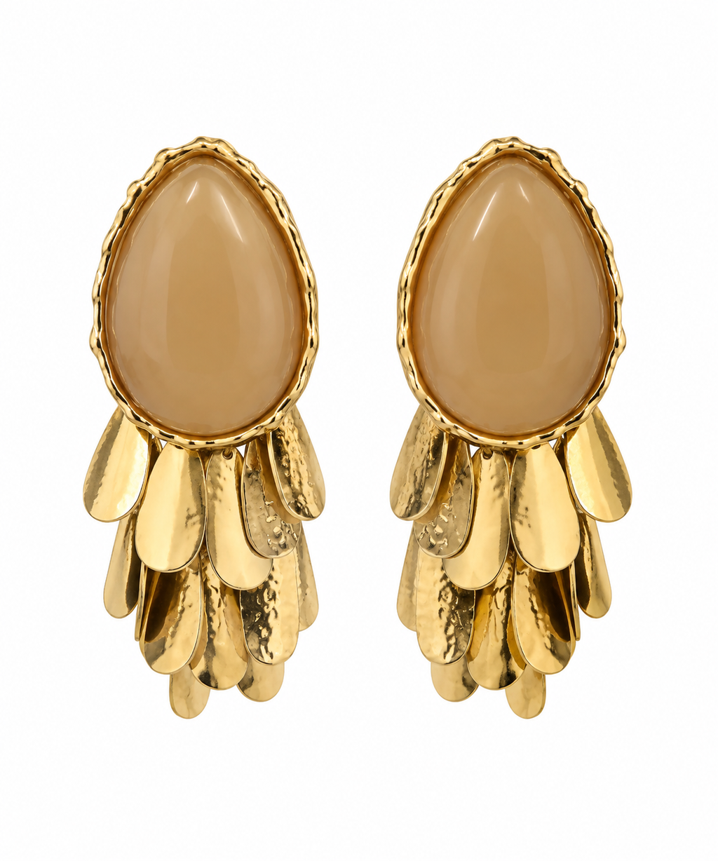 AMBER CASCADE EARRINGS