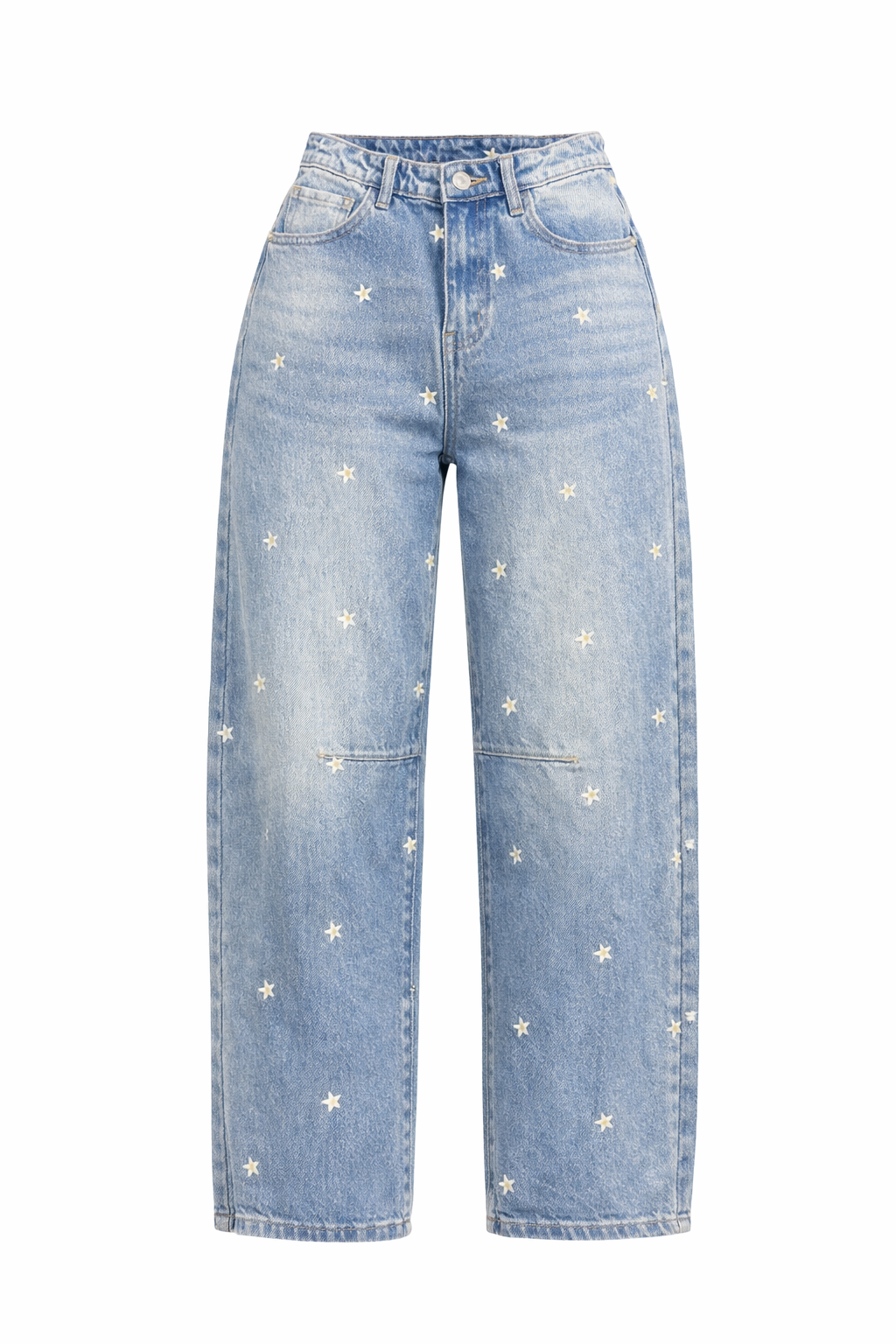 STAR BARREL STRETCH JEANS