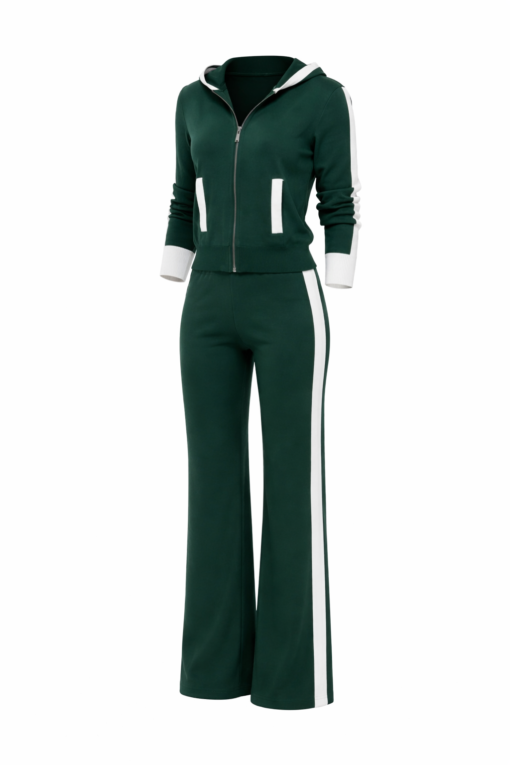 EMERALD STRIPE TWO PIECES SET