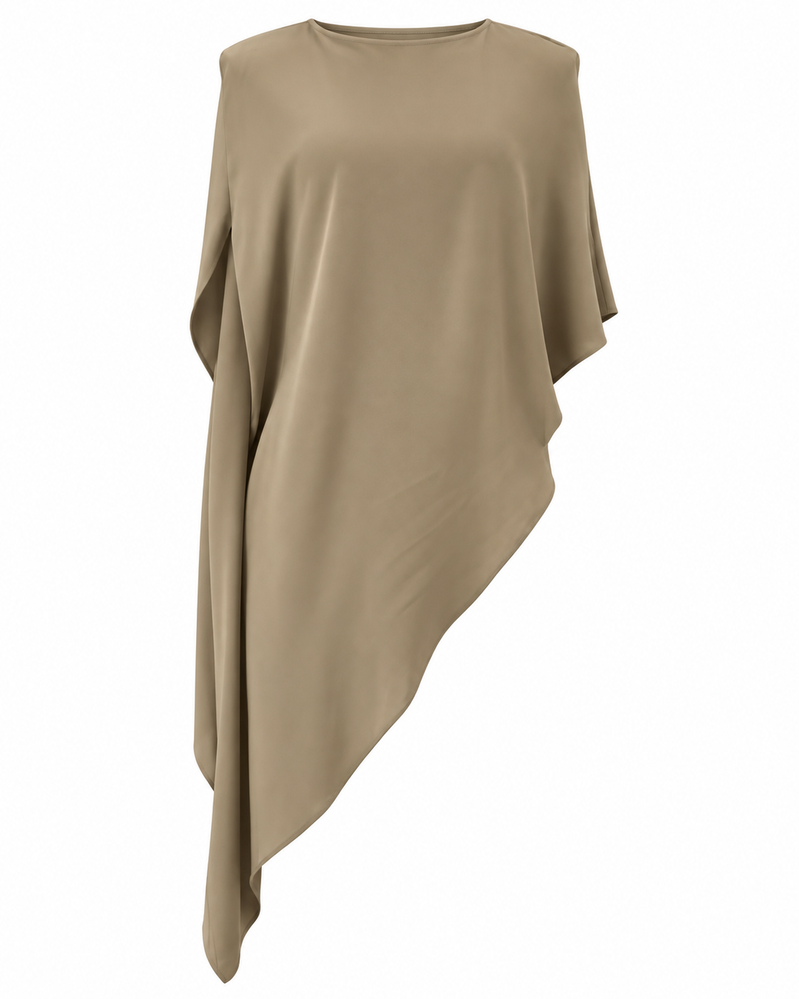 ASYMMETRIC DRAPED TOP