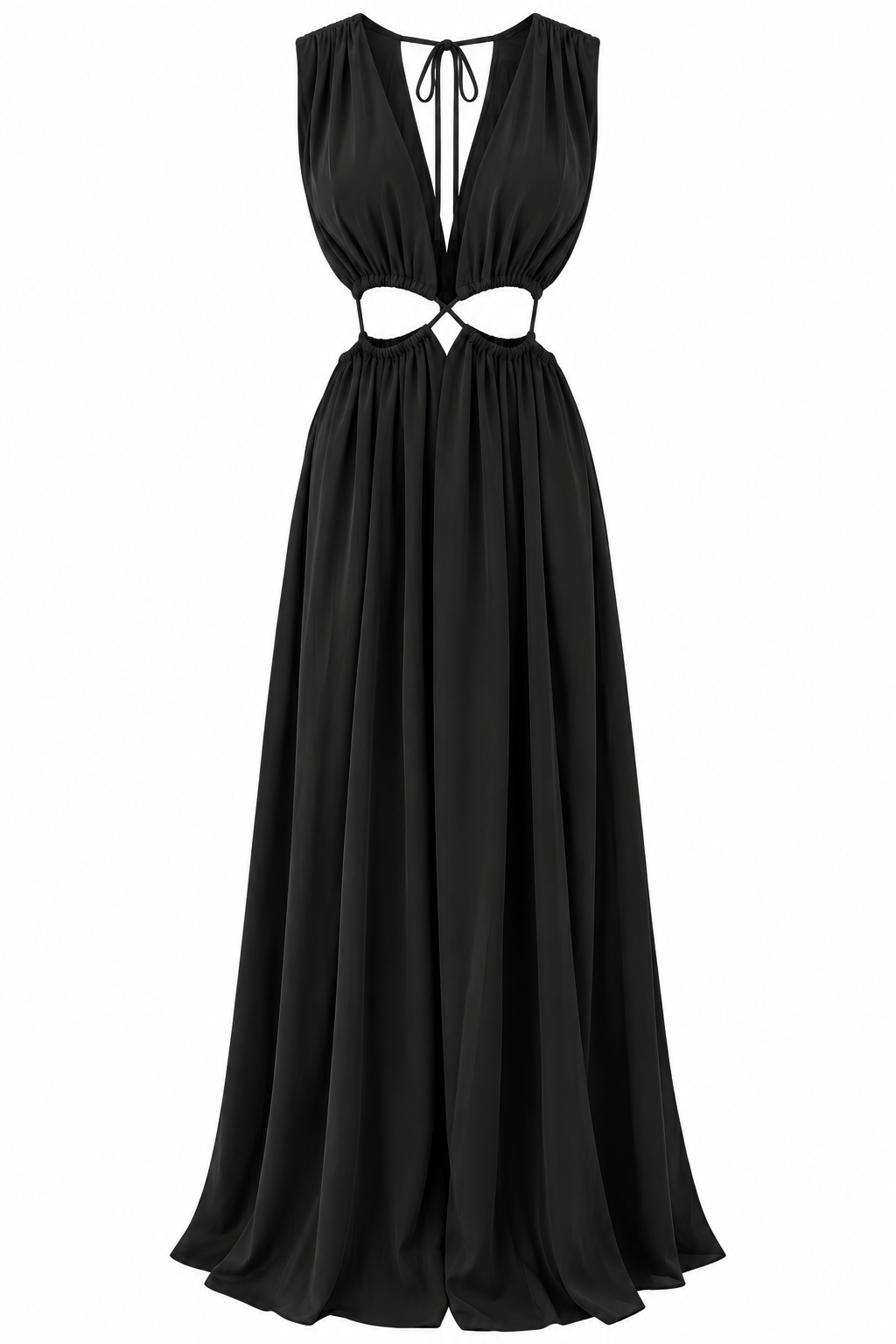 CUTOUT MAXI DRESS