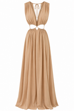 CUTOUT MAXI DRESS