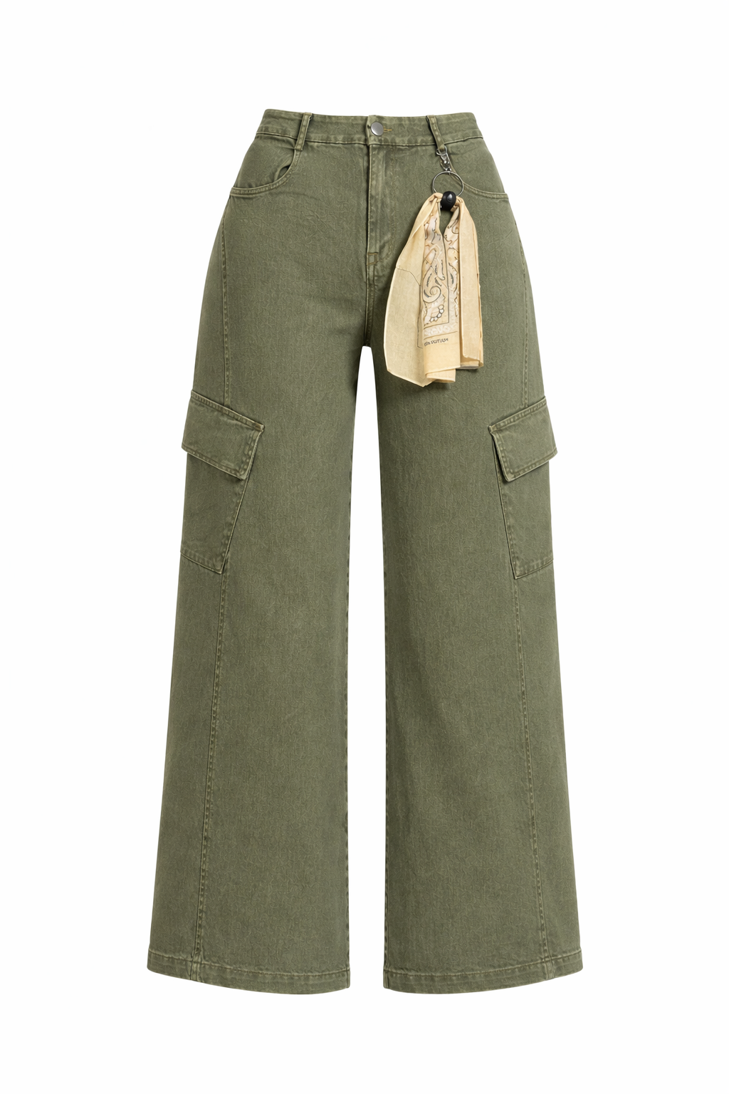 CARGO WIDE LEG PANTS