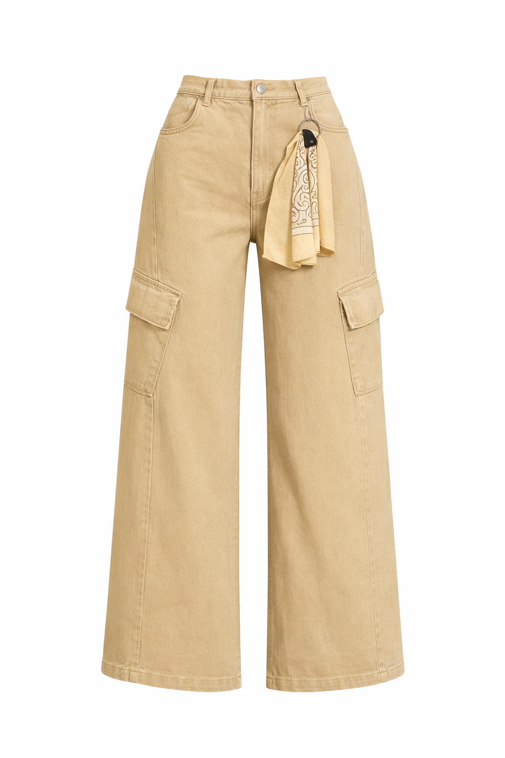CARGO WIDE LEG PANTS