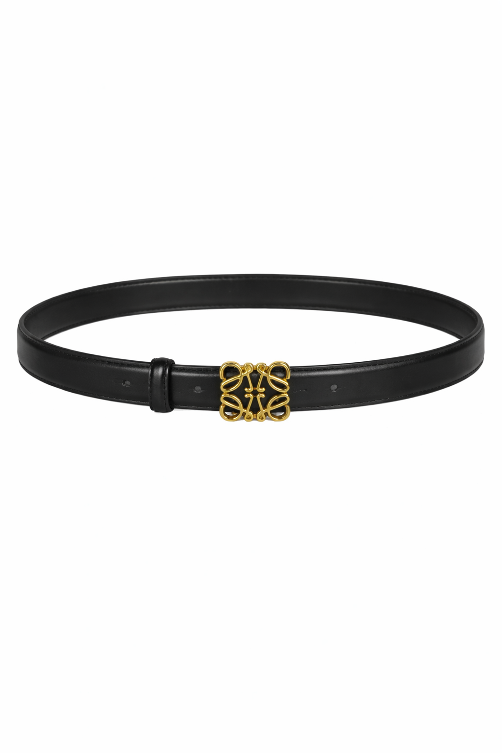 SIGNATURE GOLD BUCKLE BELT