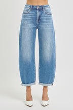 RISEN RELAXED CUFFED JEANS