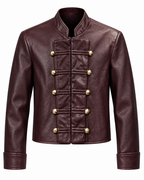 MILITARY LEATHER JACKET