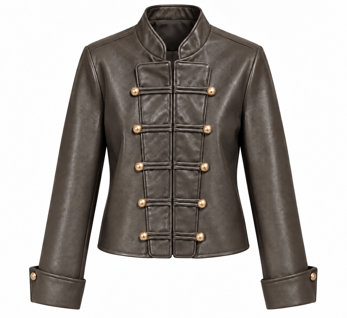 MILITARY LEATHER JACKET