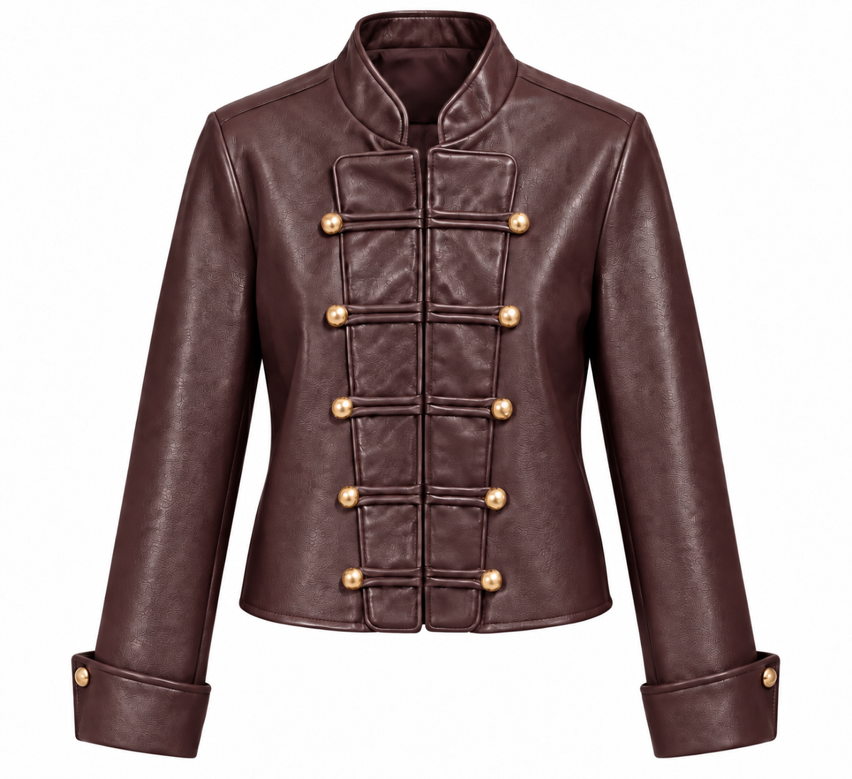 MILITARY LEATHER JACKET