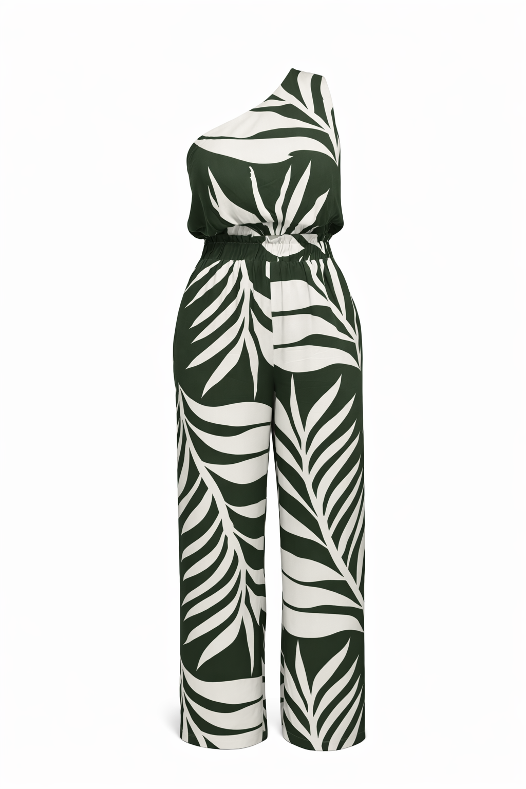 TROPICAL ONE SHOULDER TWO PIECES SET