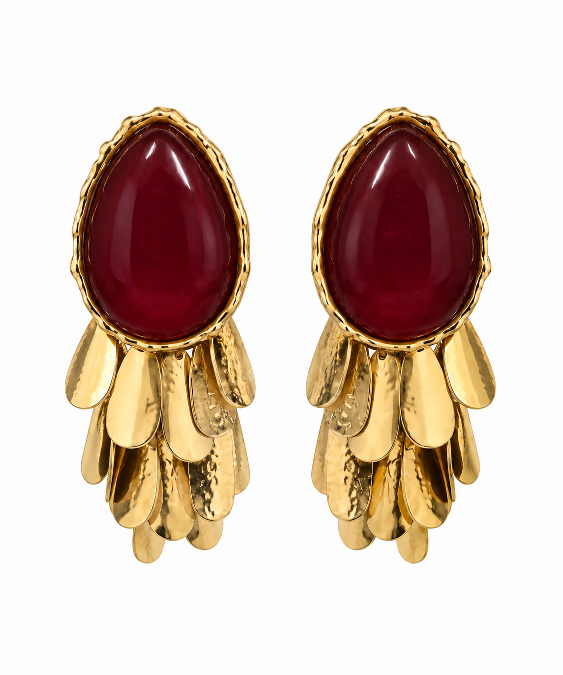 AMBER CASCADE EARRINGS