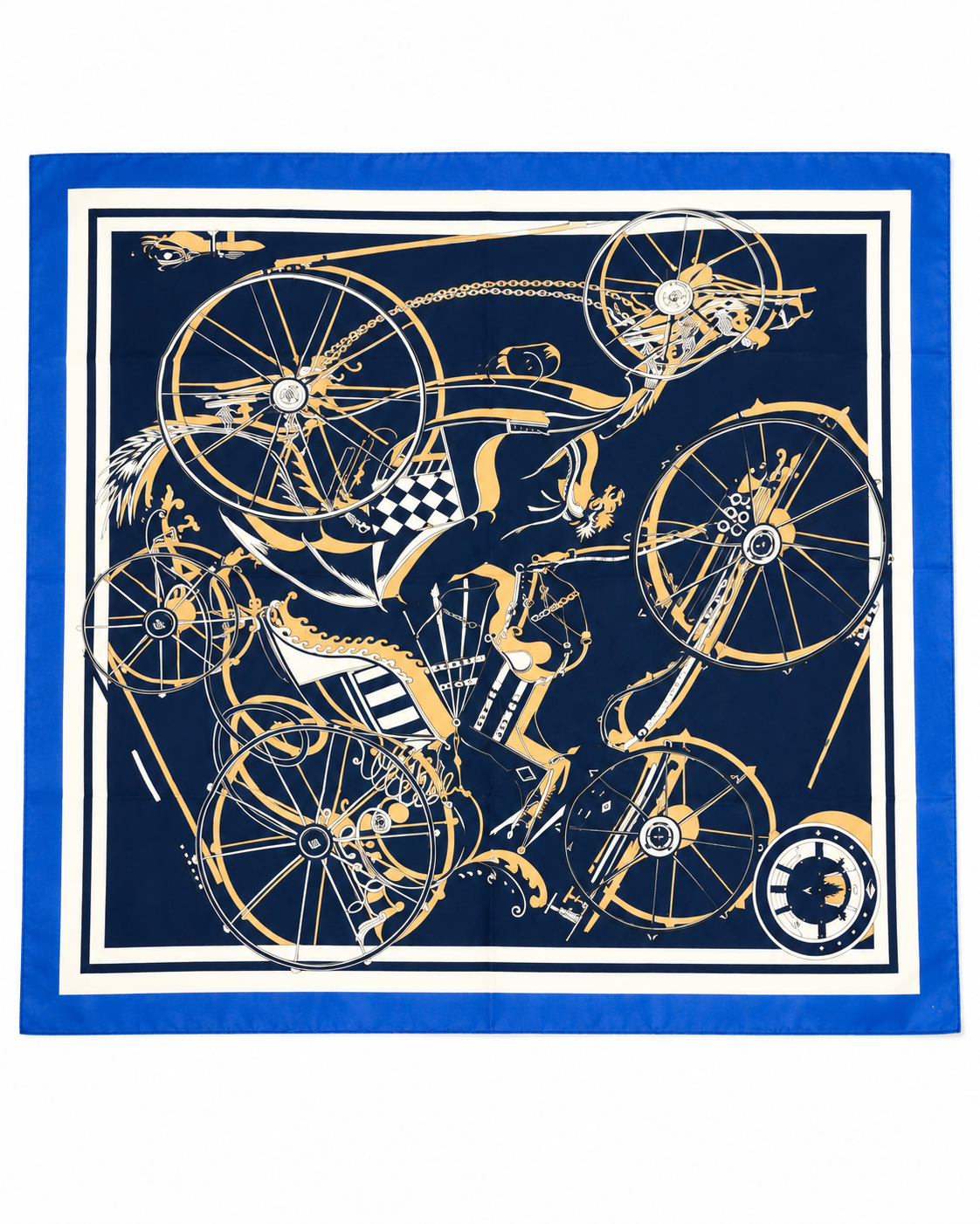 ROYAL EQUESTRIAN SILK SCARF
