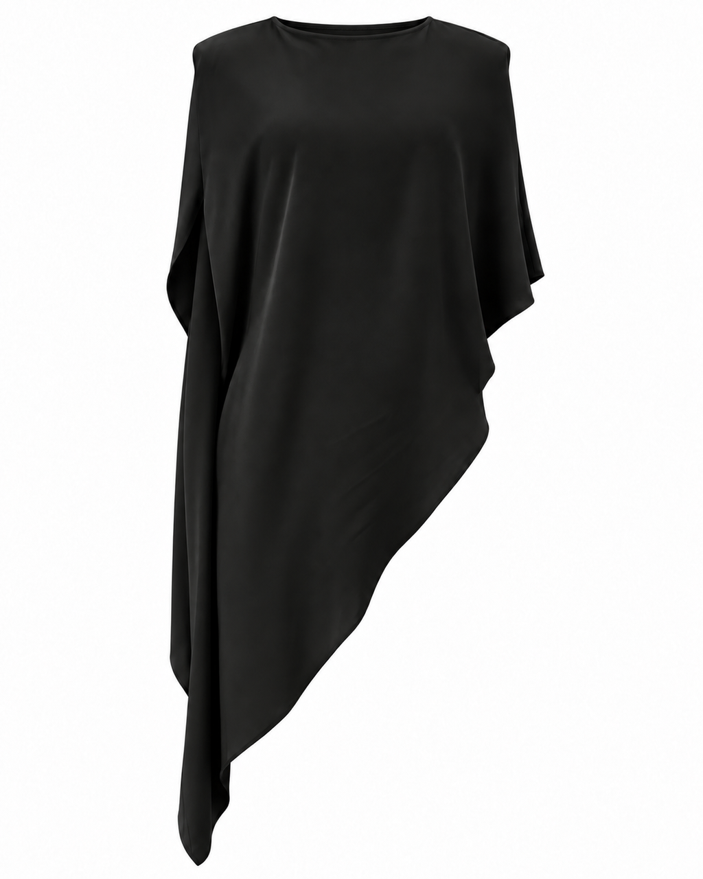 ASYMMETRIC DRAPED TOP