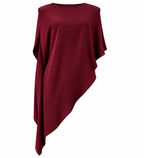 ASYMMETRIC DRAPED TOP
