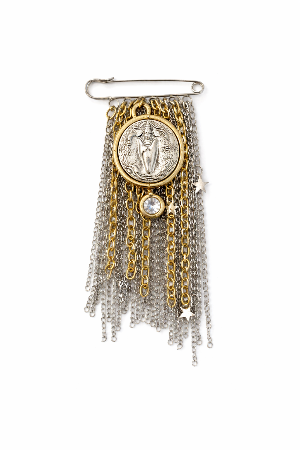 SAINT MEDALLION CHAIN PIN