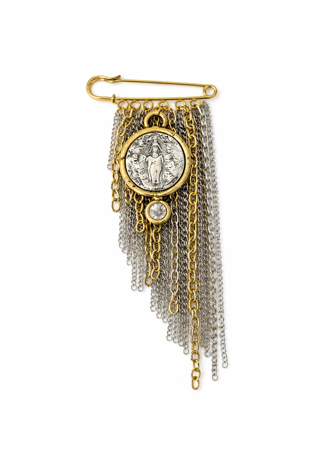 SAINT MEDALLION CASCADE PIN