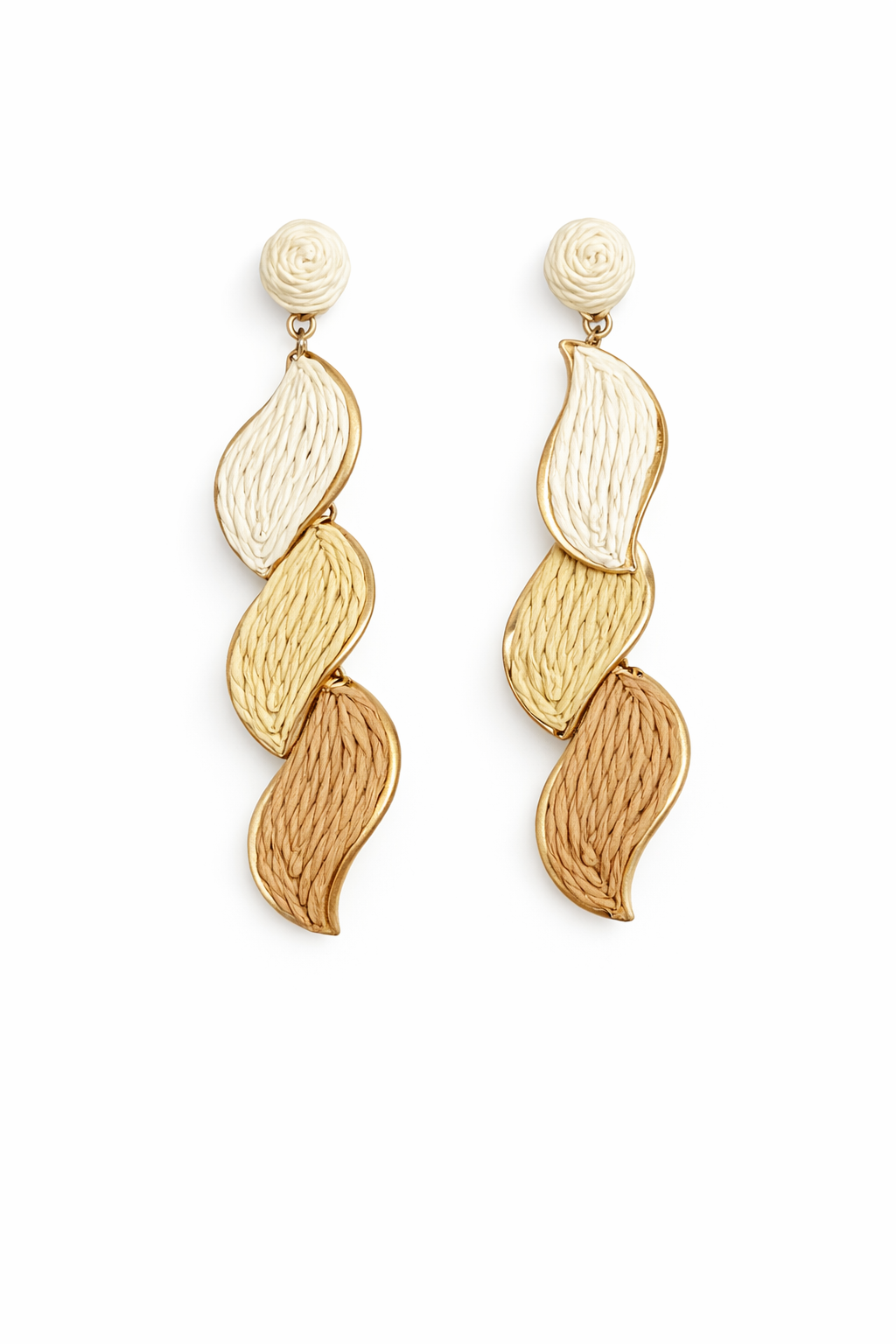 NATURAL CASCADE DROP EARRINGS