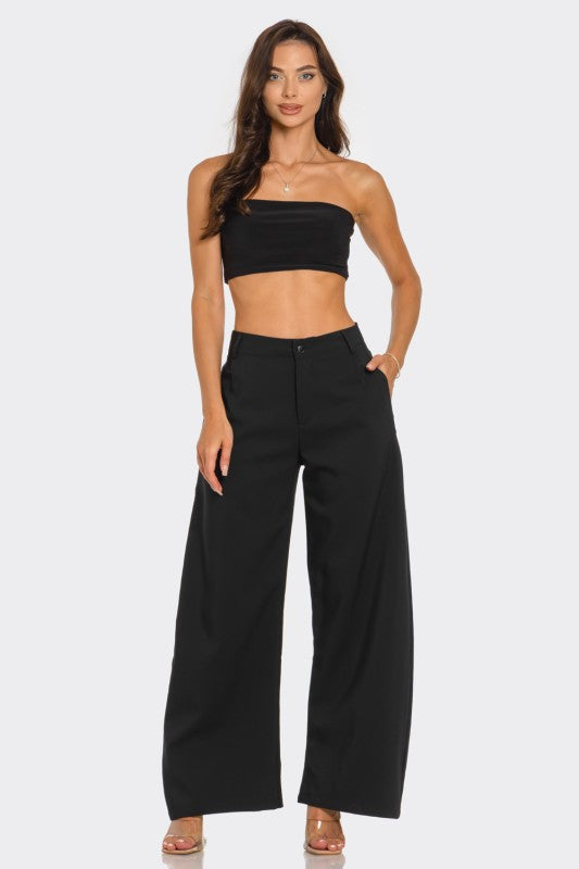 KHAKI BARREL PANT
