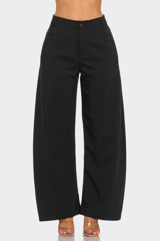 KHAKI BARREL PANT