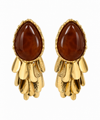 AMBER CASCADE EARRINGS
