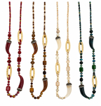 LONG HORN STATEMENT NECKLACE