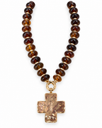 BOLD CROSS NECKLACE