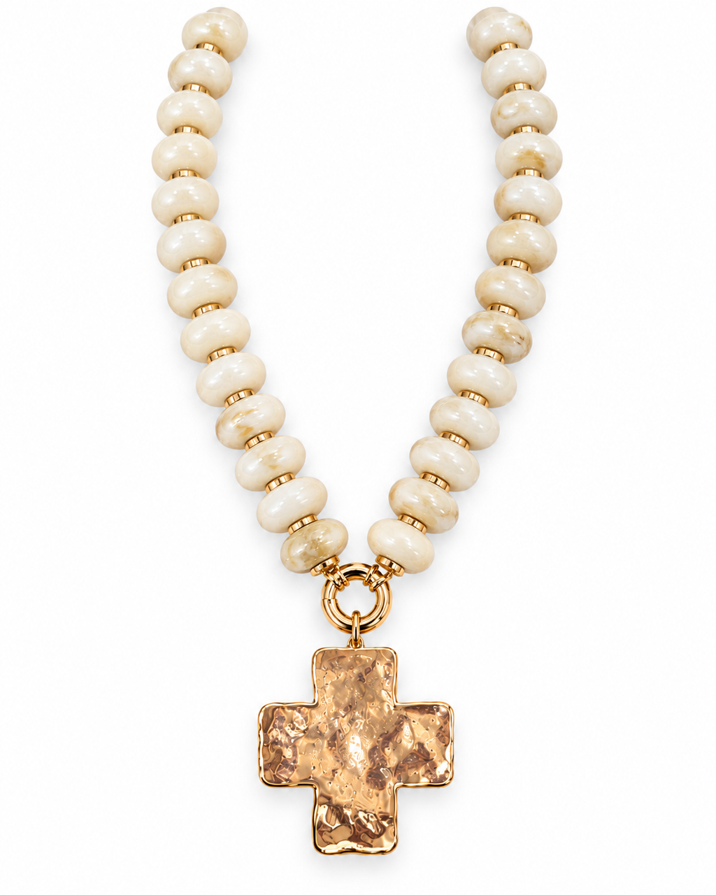 BOLD CROSS NECKLACE