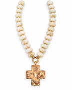BOLD CROSS NECKLACE