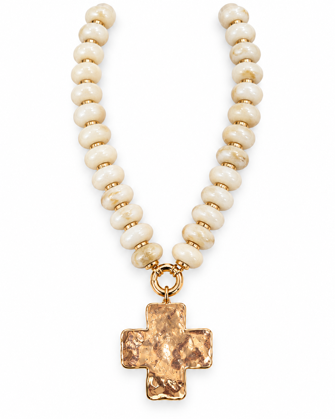 BOLD CROSS NECKLACE