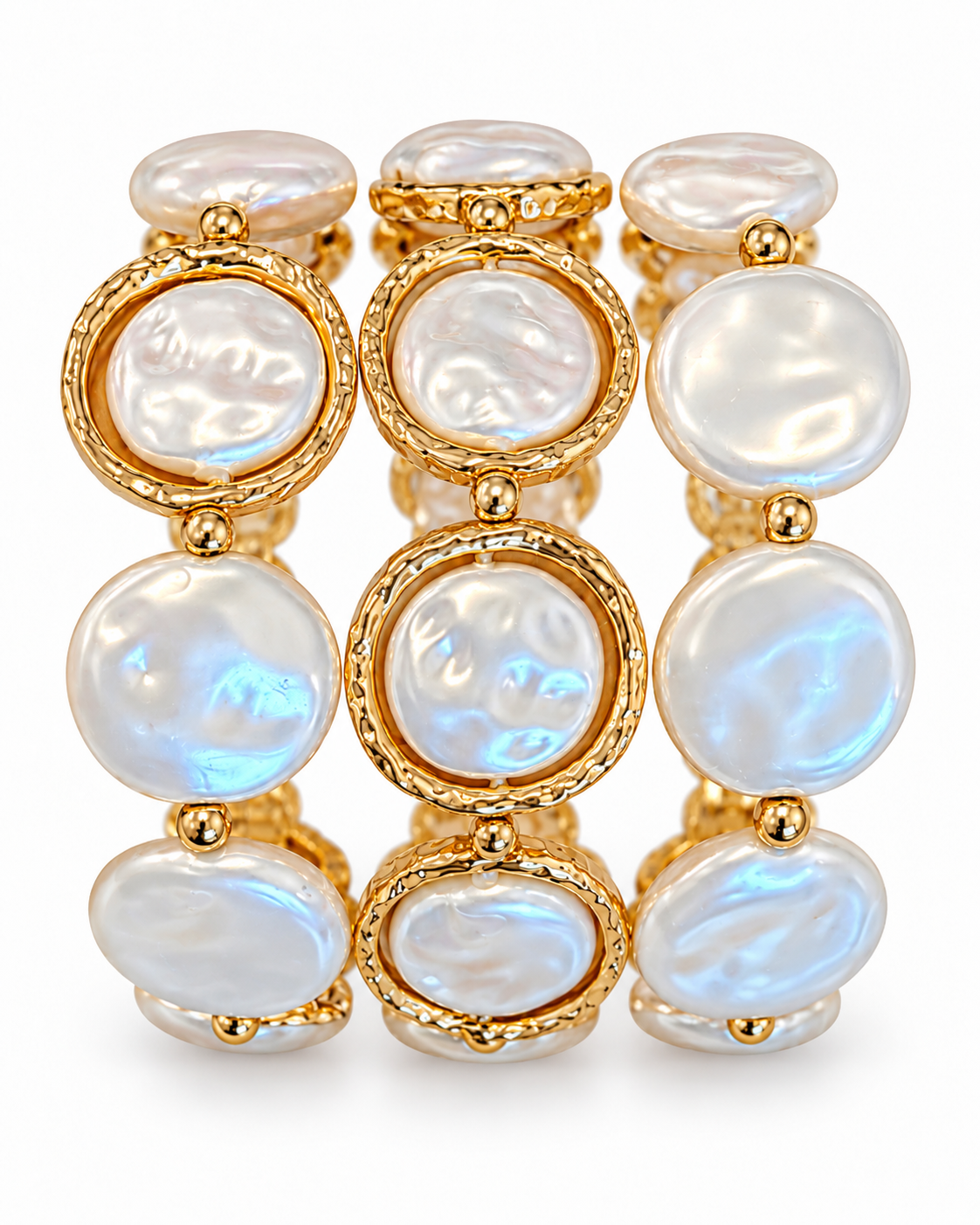 LUSTROUS TRIO BRACELET SET