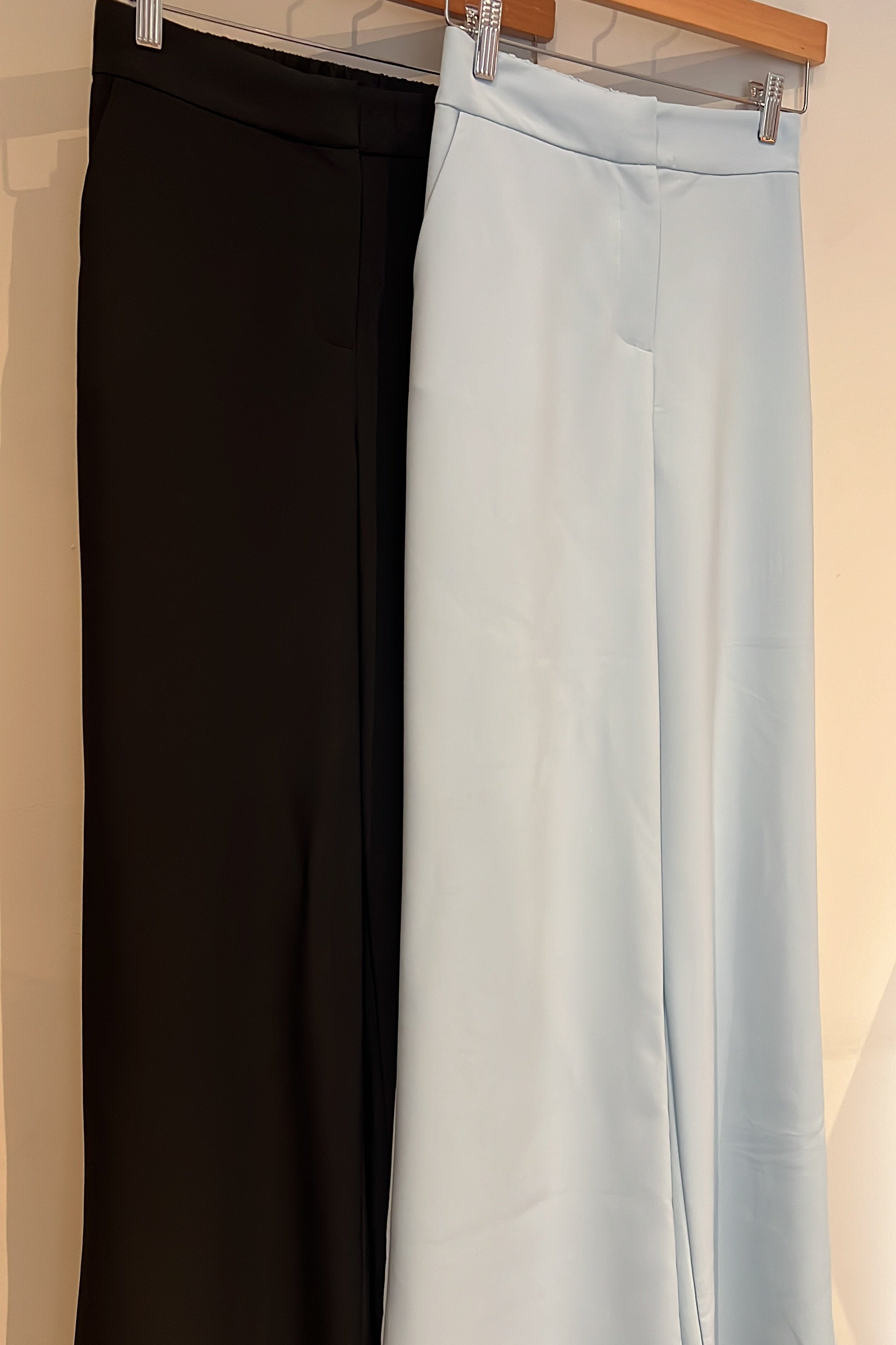WIDE LEG BASIC SOLID PANT